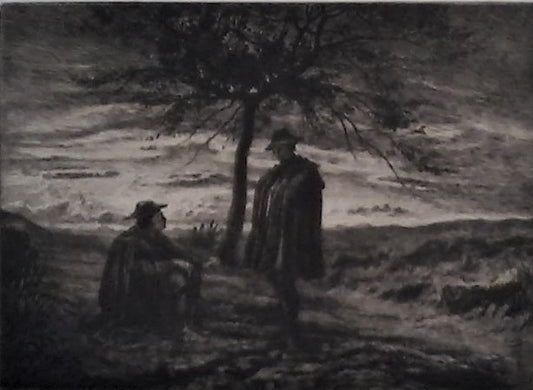 Borel Les deux pèlerins à l'arbre (1896)