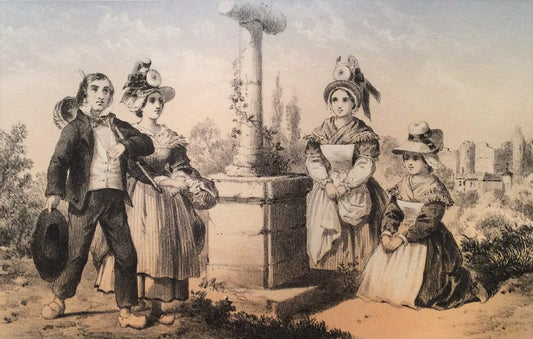 Bertrand Bour Vichy Paysans de Billy (1858)