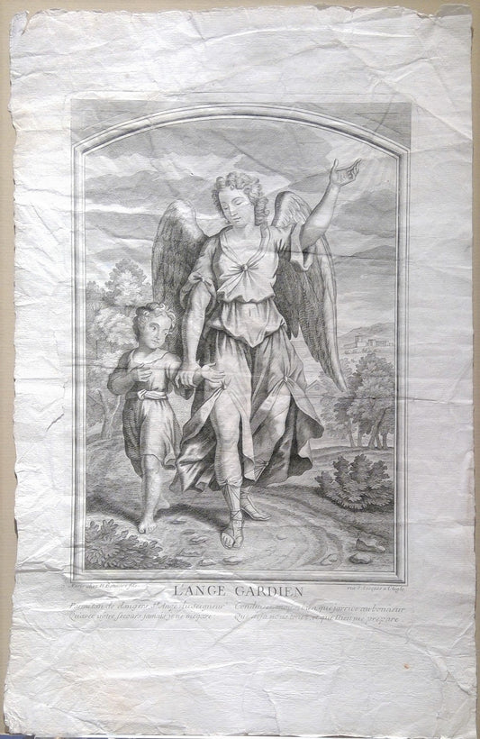 Bonnart L'Ange Gardien (XVIIe)