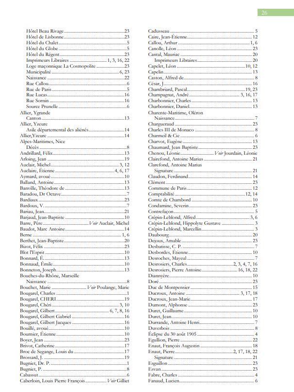 Brivet Fudez Frères Imprimeurs à Moulins ALLIER XIXe Version PDF