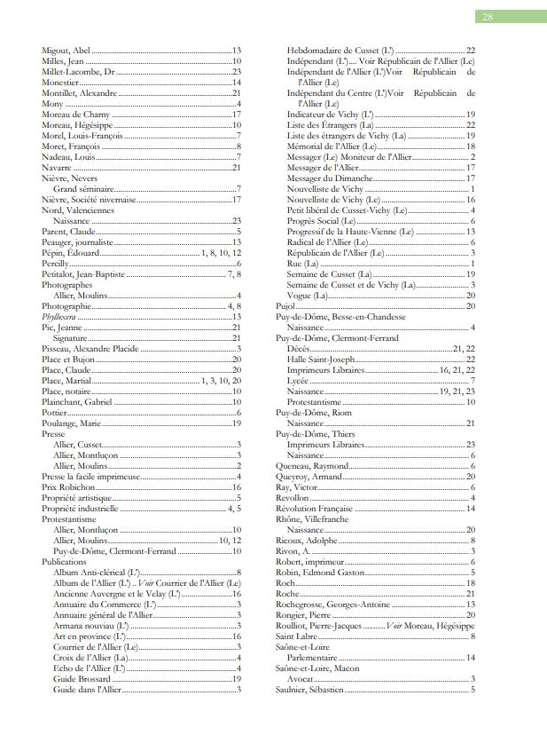 Brivet Fudez Frères Imprimeurs à Moulins ALLIER XIXe Version PDF