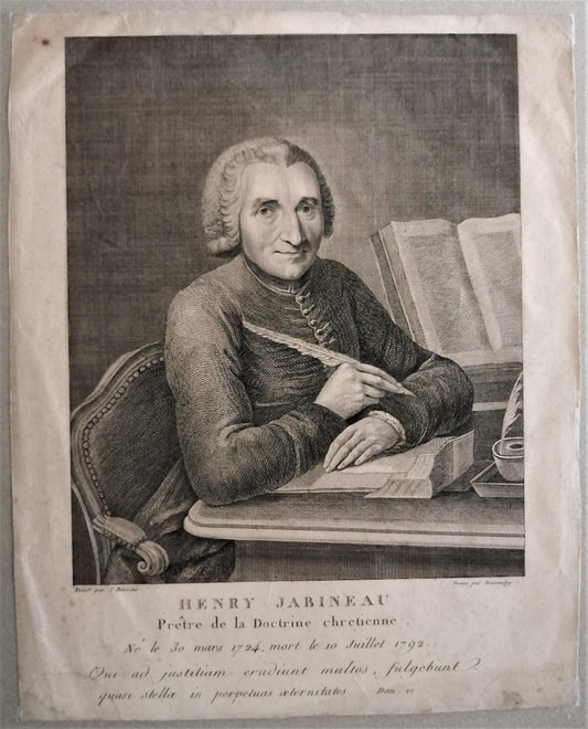 Demonchy Portrait de Henry Jabineau prêtre