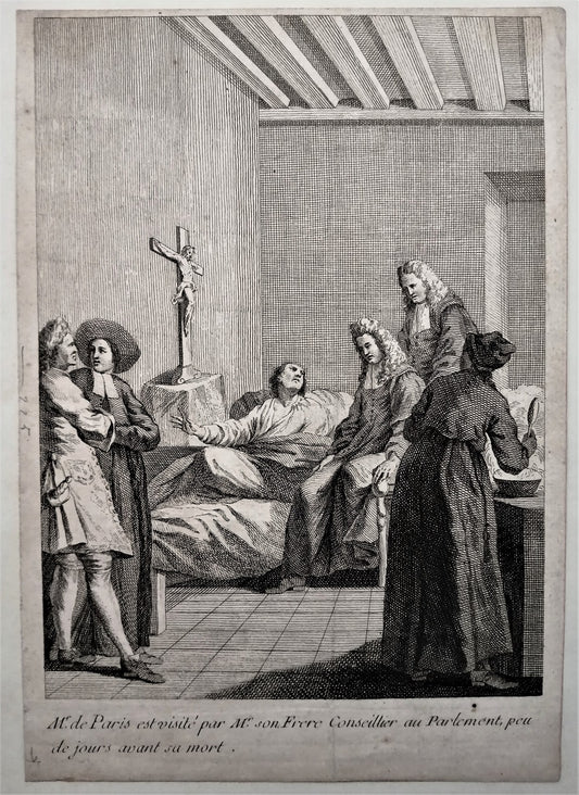 Restout François de Paris visité par son frère Jérôme (1731)