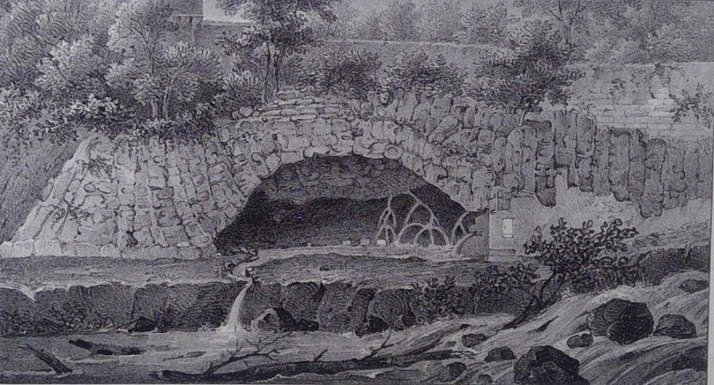 Lecoq Grotte de Royat lors de l'Inondation de 1835