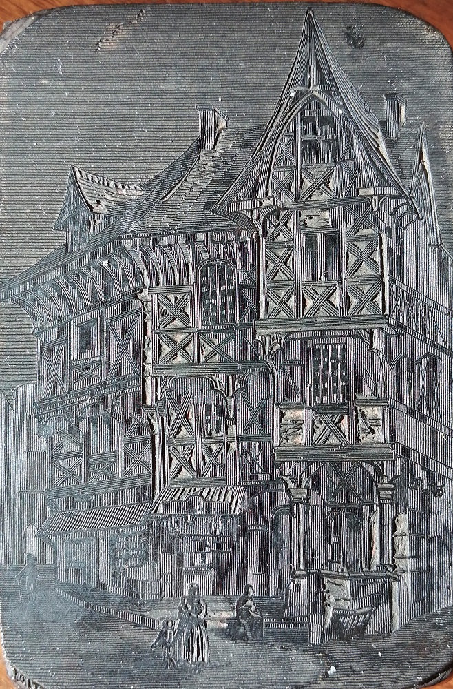 Thibaud Maison du Pirou à Thiers Puy-de-Dôme Auvergne 1862