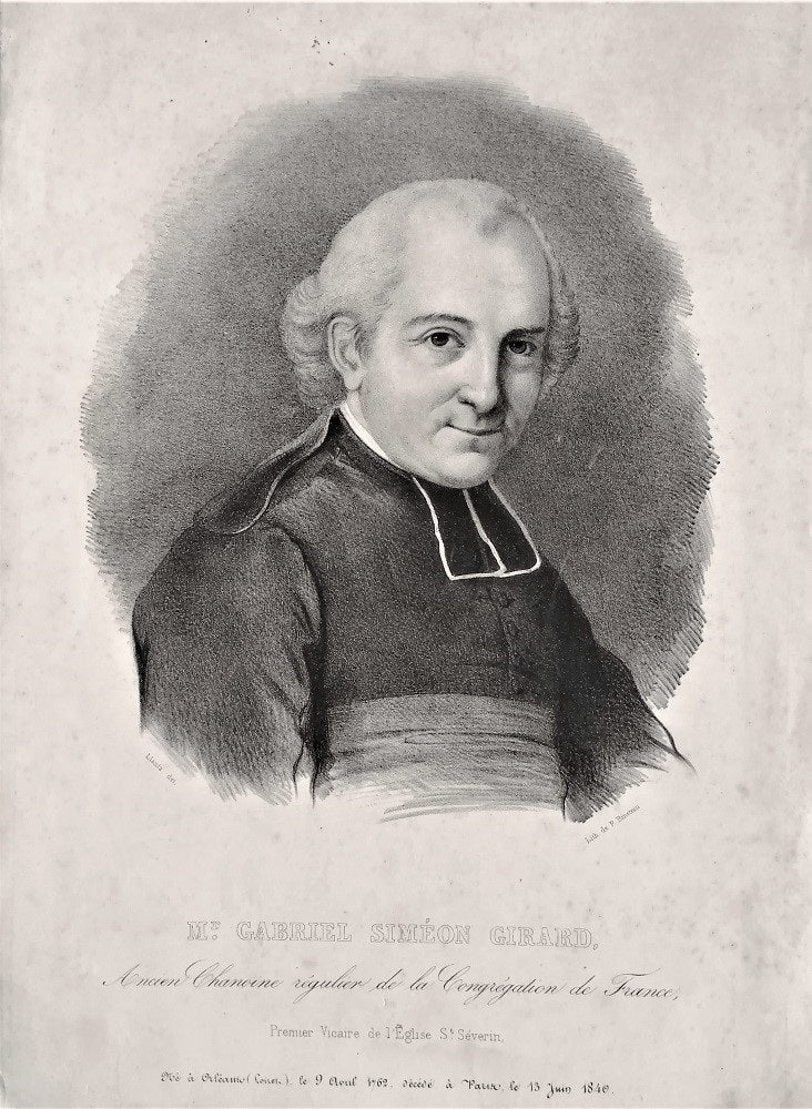 Llanta Portrait de Gabriel Siméon Girard (1840)