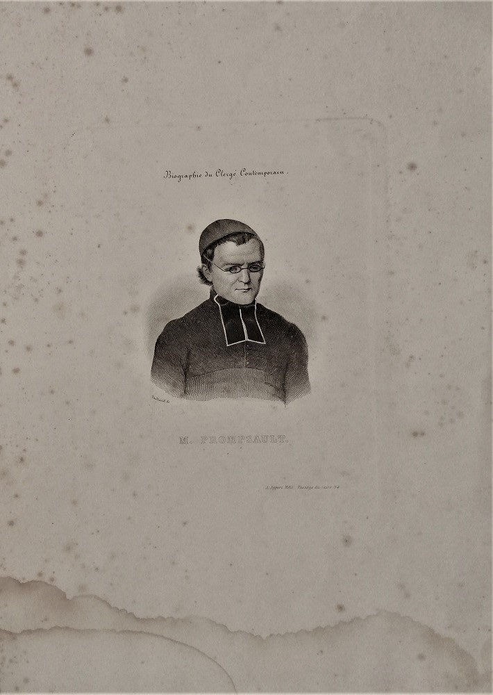 X Portrait de l'abbé Prompsault (1841-1843)
