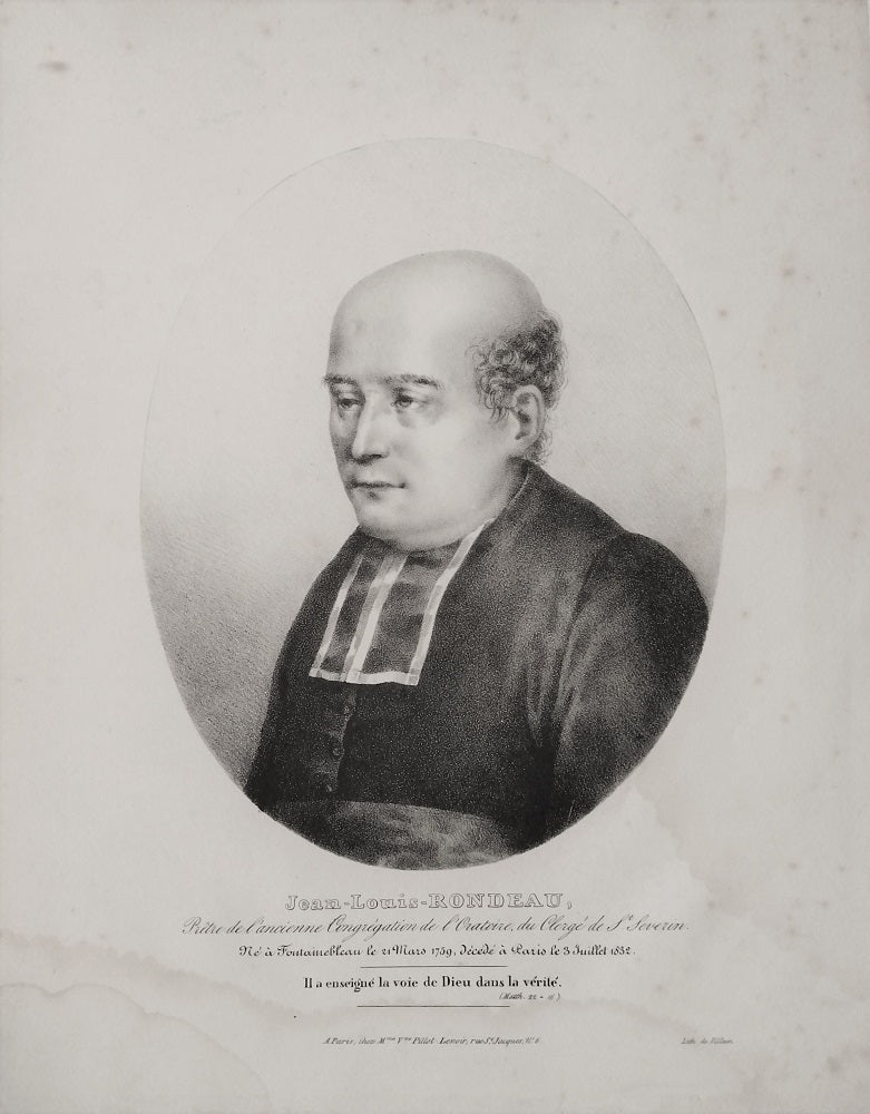 X Portrait de Jean-Louis Rondeau (1832)