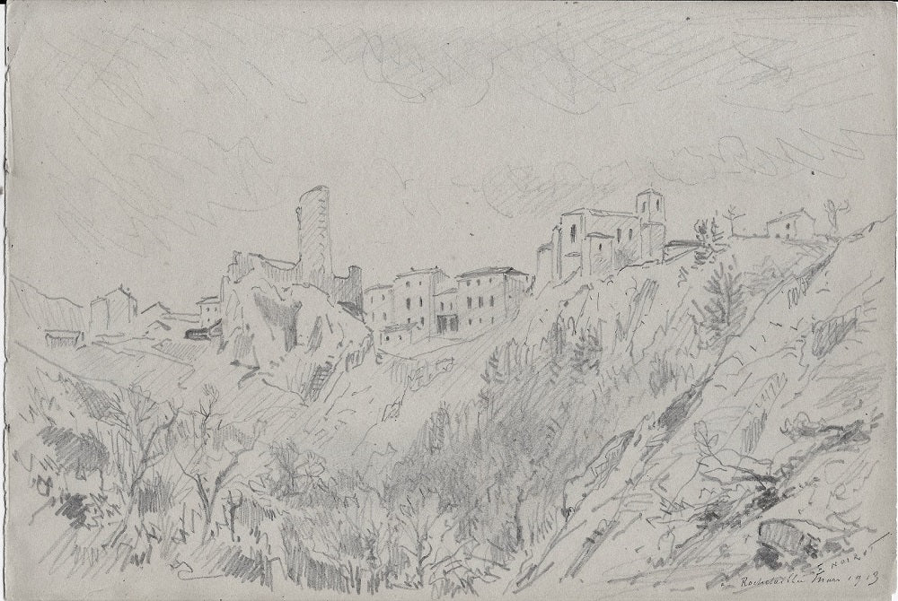 Noirot 02 Rochetaillée [près Saint-Étienne] (mars 1913) Dessin