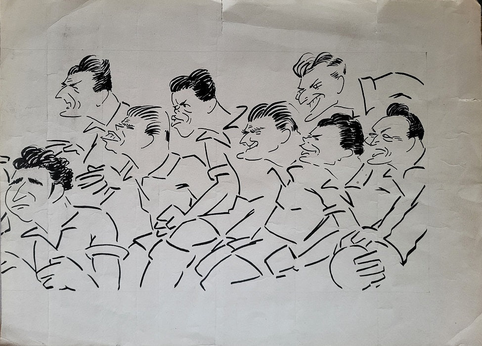 Bertal Sportifs cussétois CARICATURES