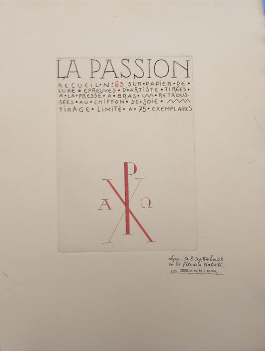 Barbier La Passion du Christ (1948)