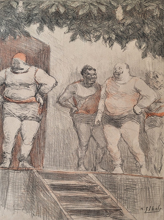 Ibels Lutteurs forains 1899