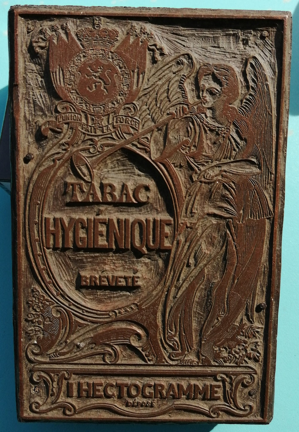 Smets Matrice Typo Tabac Hygiénique Hectogramme Belgique