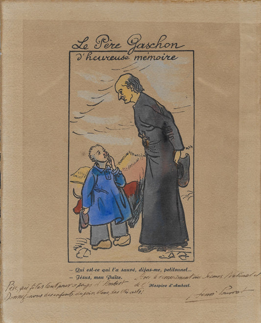 X Le père Gaschon d’heureuse mémoire c. 1938 Pourrat