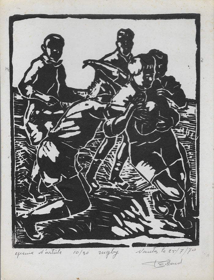 Billard Rugby EA 10/30 Bois 1970