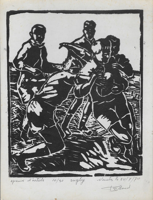 Billard Rugby EA 10/30 Bois 1970