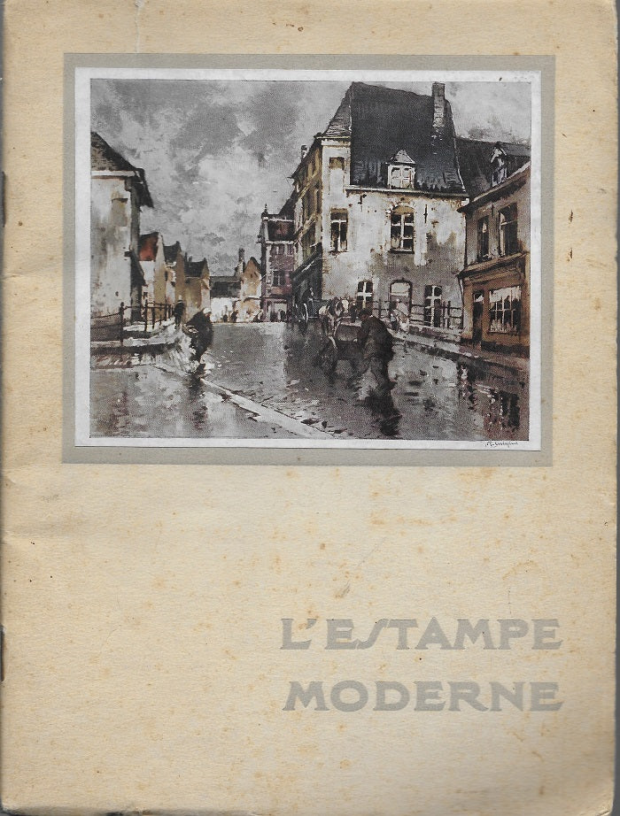 Catalogue éditions L'Estampe moderne Septembre 1929