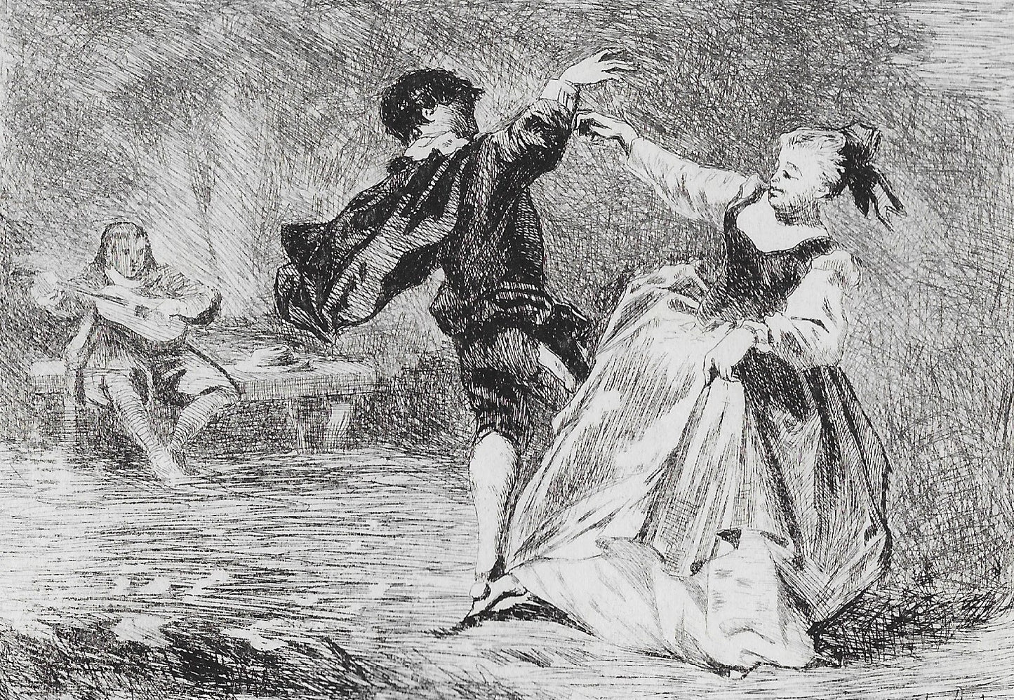 Charbonnel Paris à l'eau-forte n42 janvier 1874