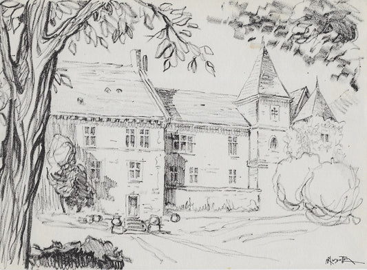 Margotton Le Castel-Franc ou le musée à Vichy 1947