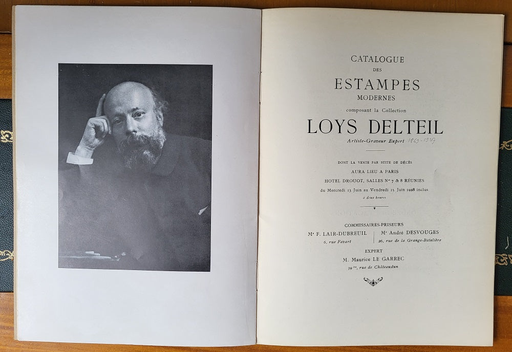 Loÿs Delteil Artiste Graveur Expert 1928