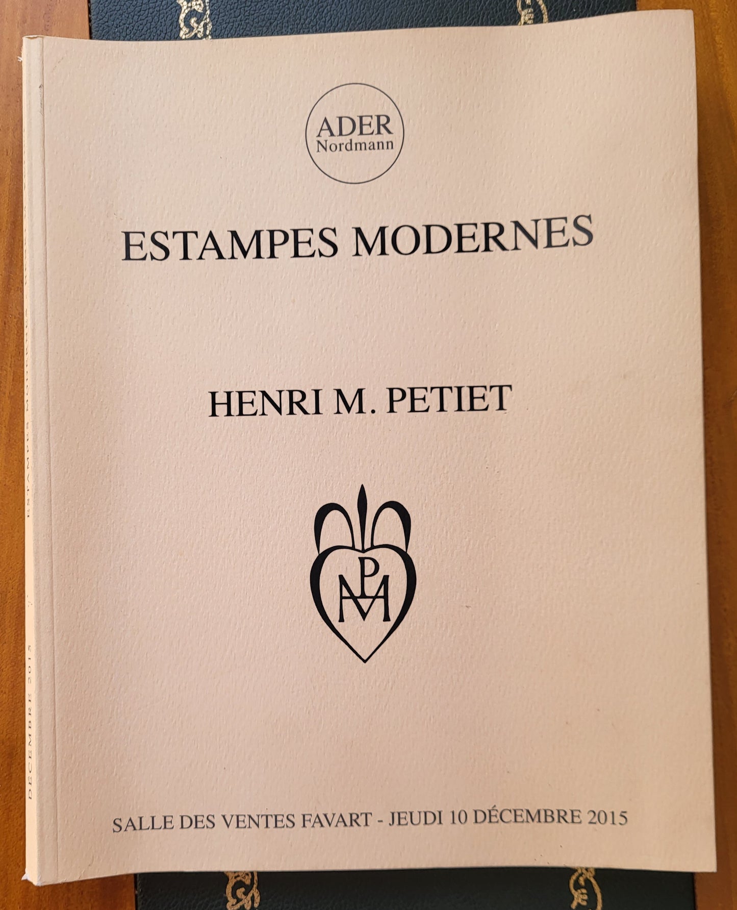 Catalogue Estampes modernes Henri M Petiet 2015