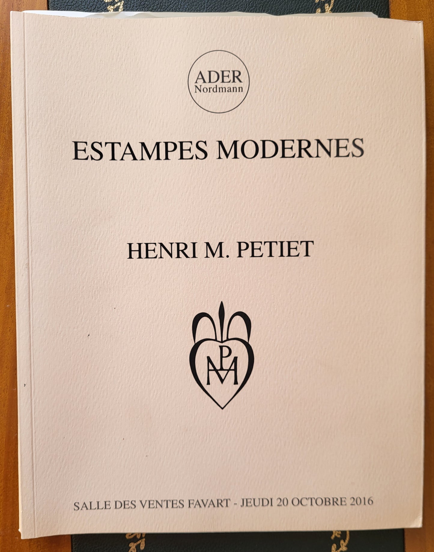 Catalogue Estampes modernes Henri M Petiet 2016