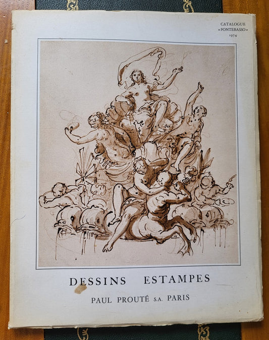 Prouté Catalogue Fontebasso 1974 Dessins Estampes