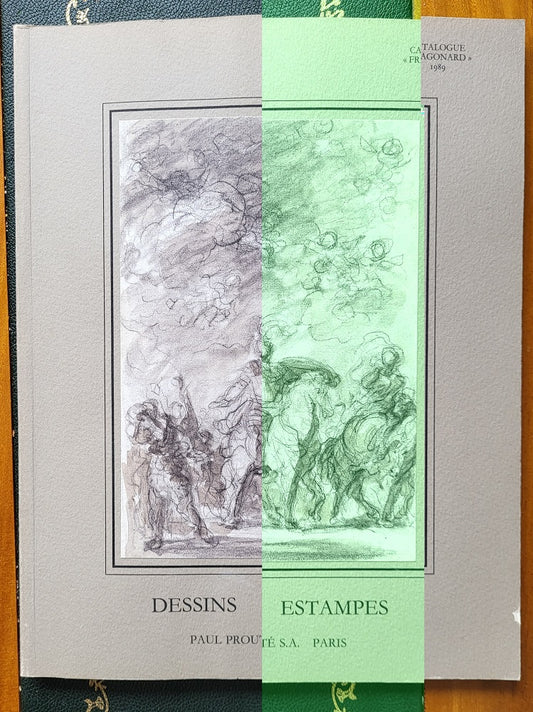 Prouté Catalogue Fragonard 1989 Dessins Estampes