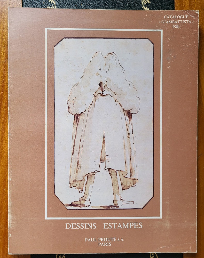 Prouté Catalogue Giambattista 1981 Dessins Estampes