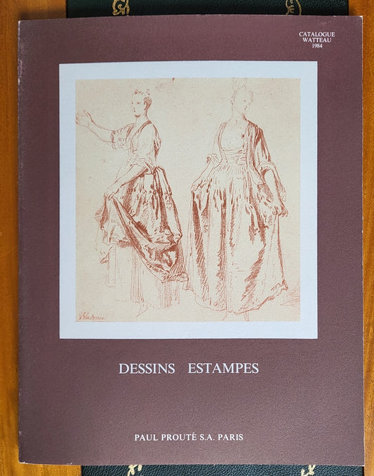 Prouté Catalogue Watteau 1984 Dessins Estampes