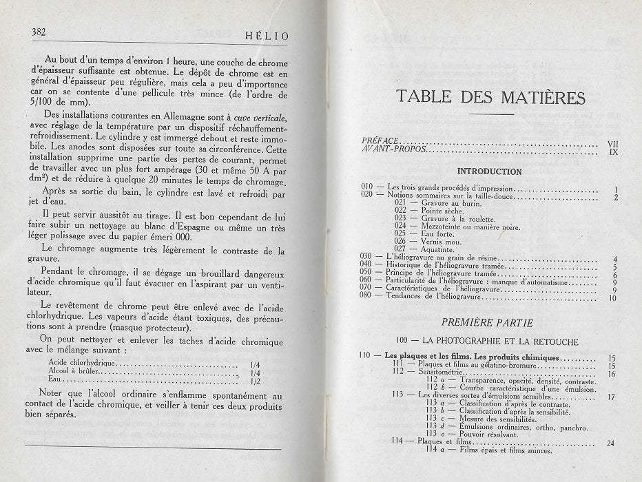 Baudry HELIO Gravure et Tirage 1953