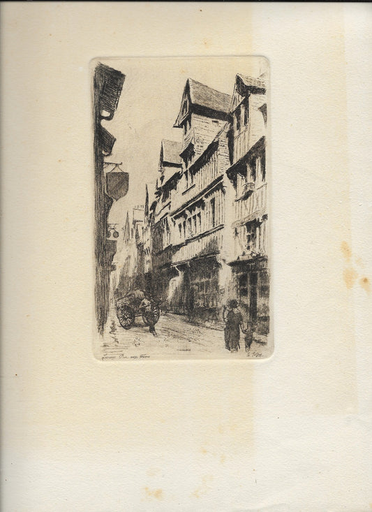 Jaffeux Lisieux Rue de la Paix c. 1930