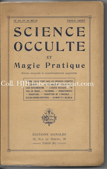 Jagot Science Occulte et Magie Pratique 1924