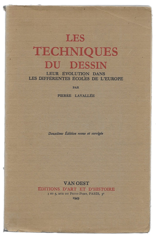 Lavallée Les techniques du Dessin 1949