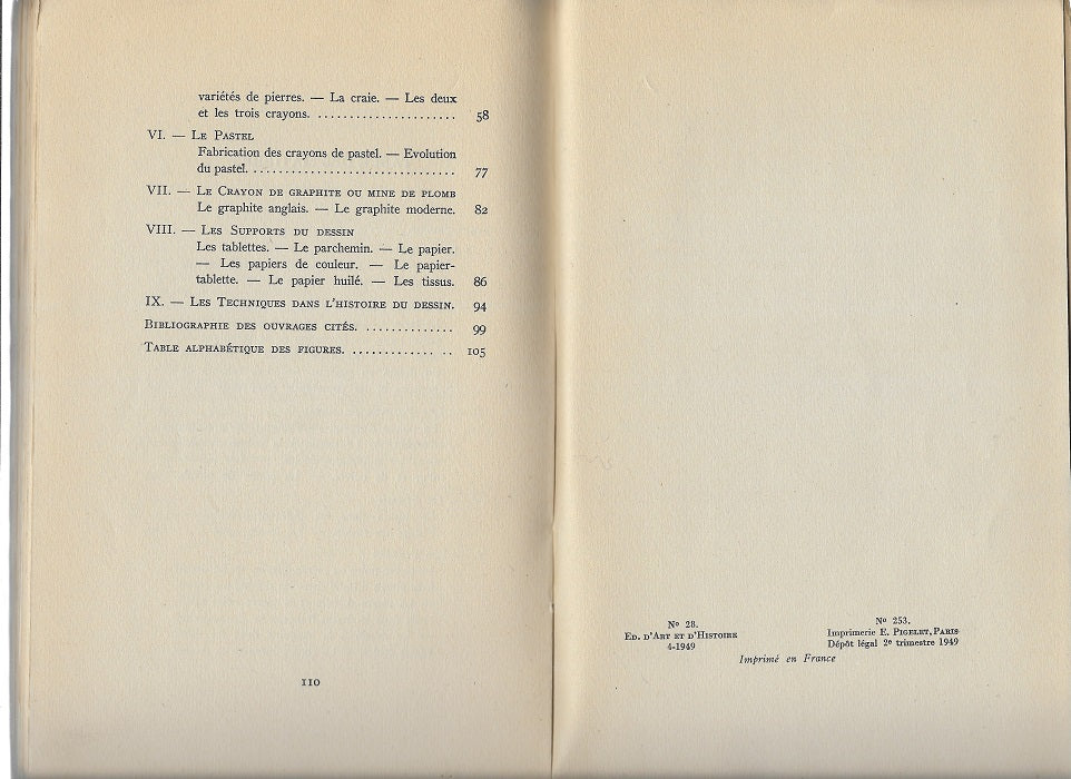 Lavallée Les techniques du Dessin 1949