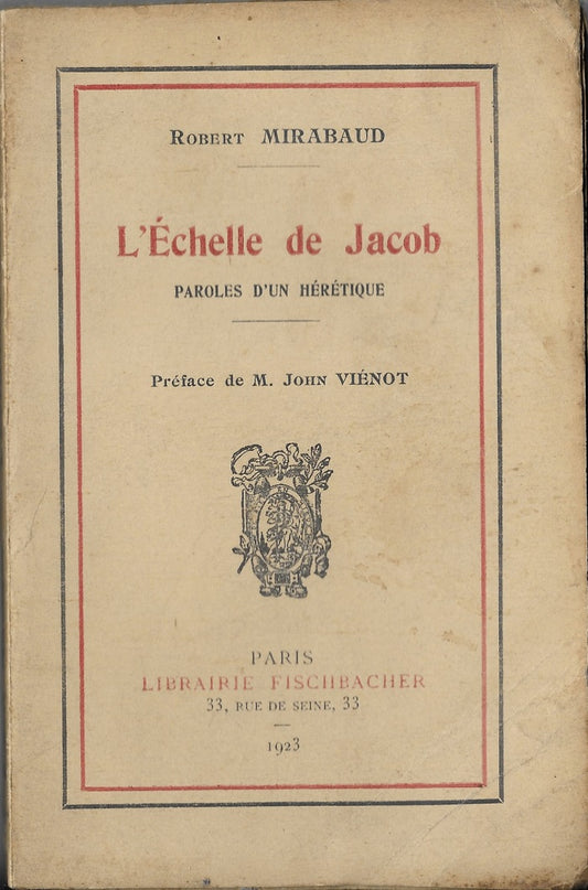Mirabaud L'échelle de Jacob 1923