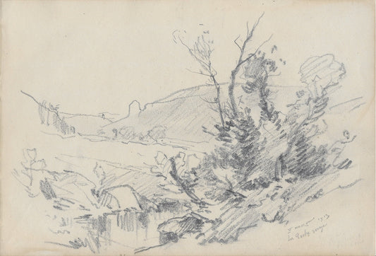 Noirot 04 La Roche Rouge (1913) Dessin HAUTE-LOIRE