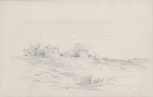 Noirot 104 Ferme sur une colline (1898)