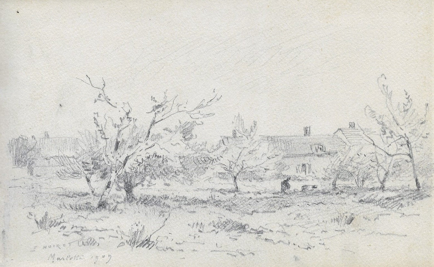 Noirot 60 Ferme à Marlotte (1909)