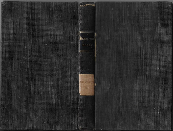 Encyclopédie Roret Graveur Tome I & II 1894