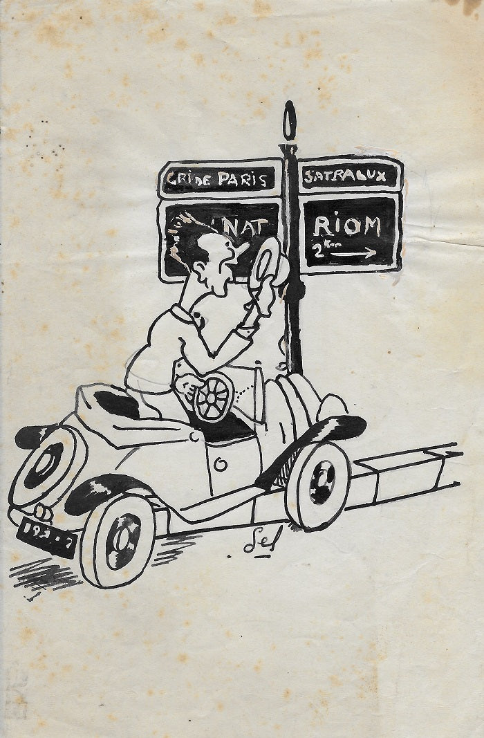 Sel Accident d'automobile près de Riom