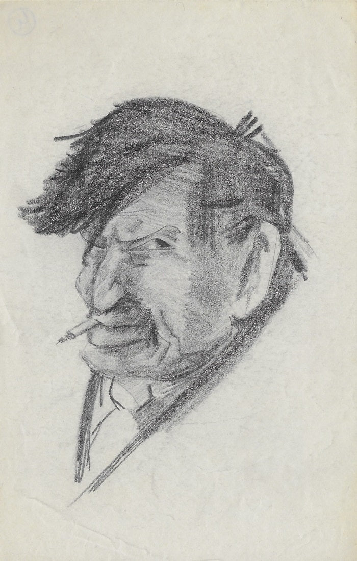 Sel Portraits-charge de Pierre Laval c. 1935