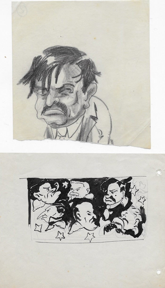 Sel Portraits-charge de Pierre Laval c. 1935