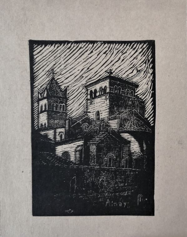 Thuaire Lyon Ainay Basilique Saint-Martin c. 1920