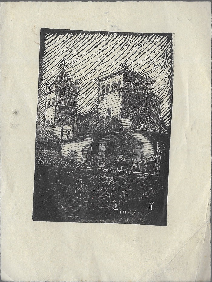 Thuaire Lyon Ainay Basilique Saint-Martin c. 1920