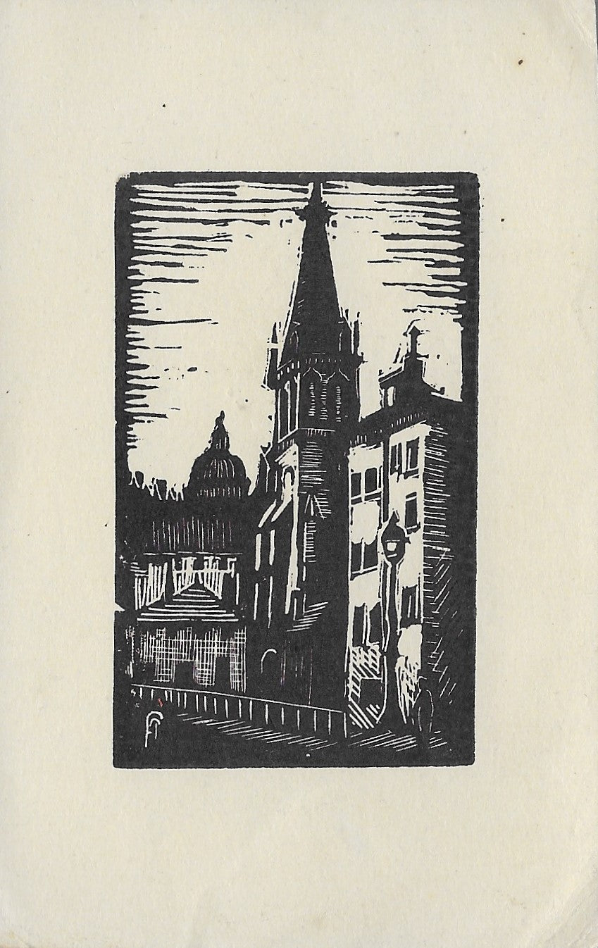 Thuaire Lyon Près de l'Hôtel-Dieu c. 1920