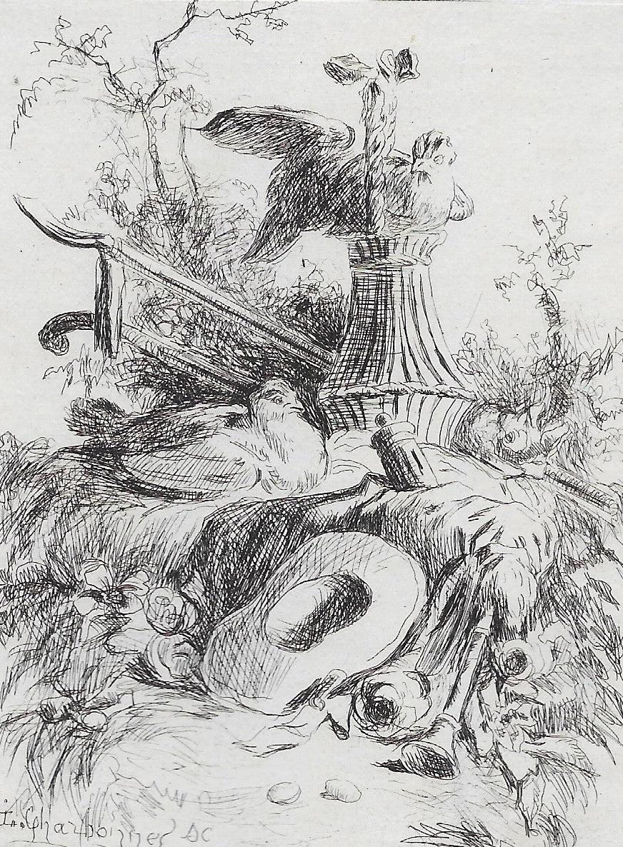Charbonnel Paris à l'eau-forte n42 janvier 1874