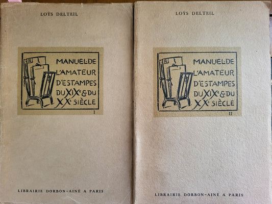 Delteil Manuel de l'amateur d'estampes du XIXe et XXe siècle