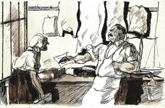 Brunner À la boucherie 20e