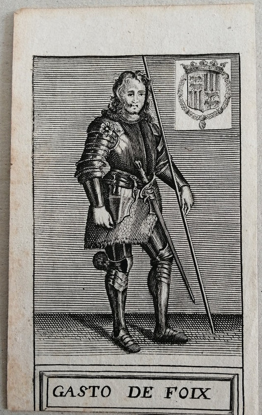 Portrait de Gaston de Foix d'après Philippe de Champaigne XVIIe